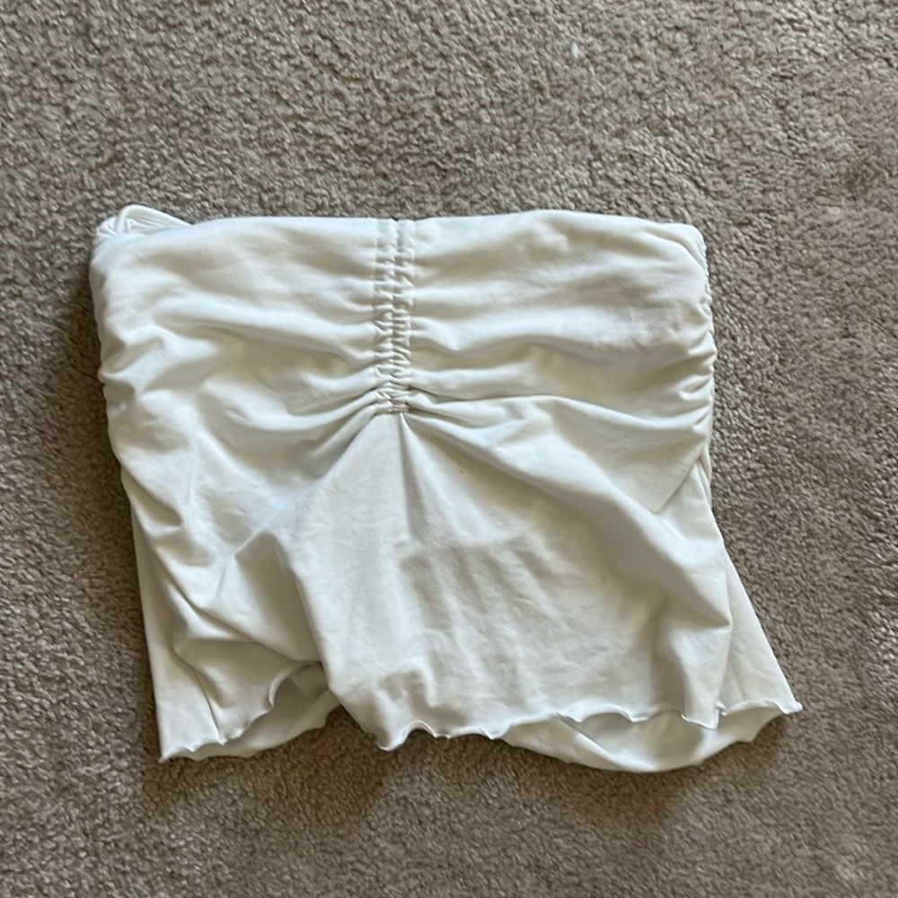 White skirt